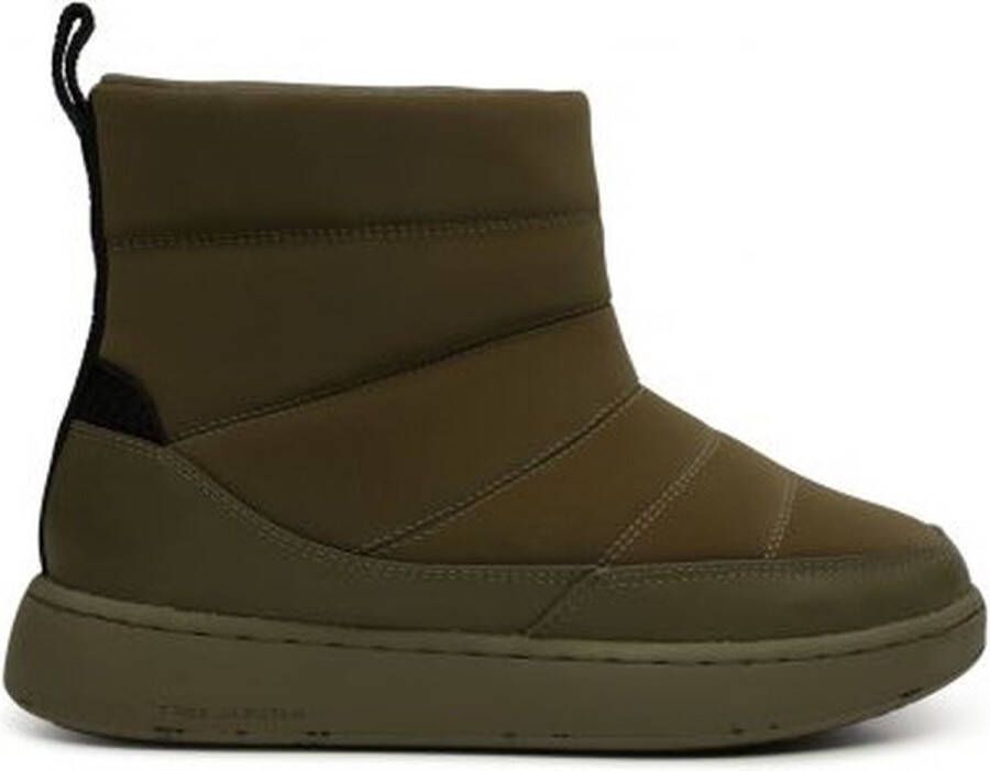 Woden Waterdichte visschoenen van leer Green Dames