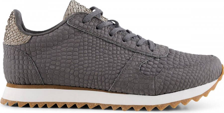 Woden Dames schoenen Ydun Croco II Grijs