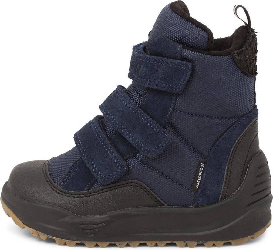 Woden Adrian Boots Kids Navy Blauw