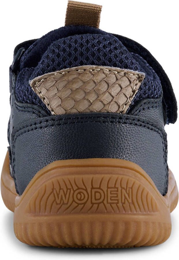 Woden Tristan Sandals marine Blauw