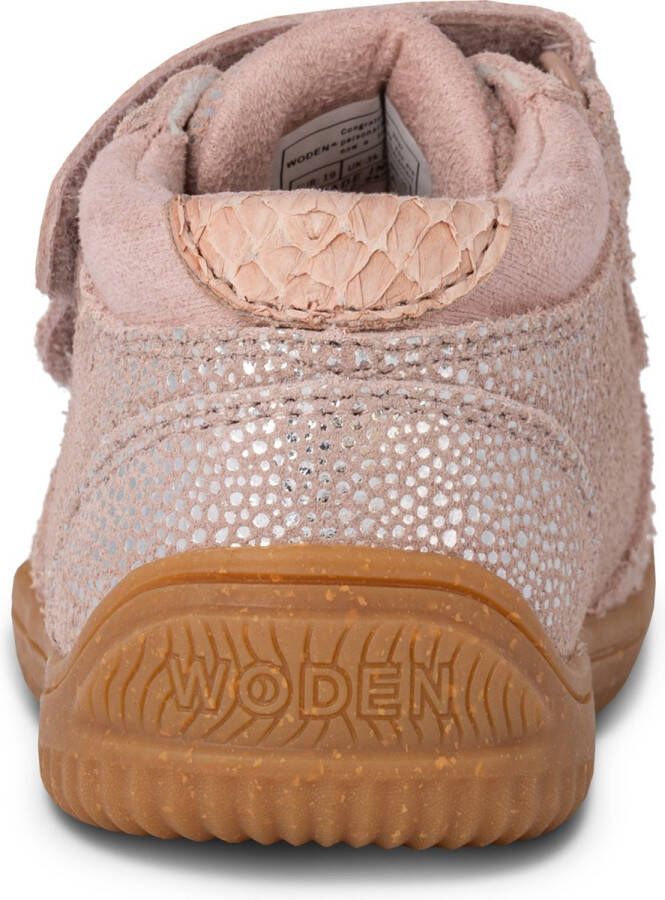 Woden Kids Sneakers Tristan Allover Pearl