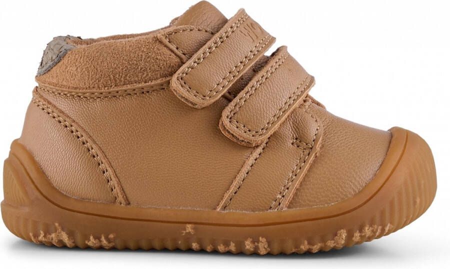 Woden Tristan lederen Sportschoenen cognac Bruin