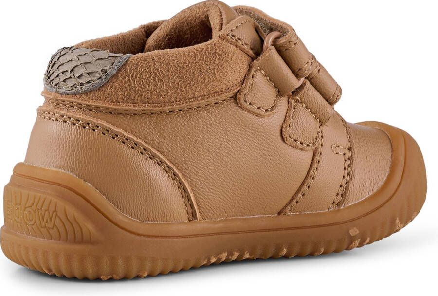 Woden Tristan lederen Sportschoenen cognac Bruin