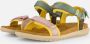 Woden Lite Sandaal met Arch Support Multicolor Dames - Thumbnail 4