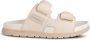 Woden Lisa Leather Sandalen Beige Dames - Thumbnail 1