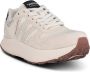 Woden Mathilde Runner Leather Sneakers Leren Sneaker Dames Wit - Thumbnail 1