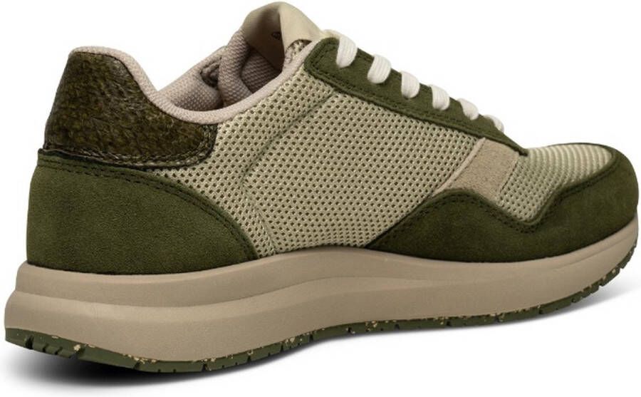 Woden Stijlvolle Sneakers Nicoline Green Dames