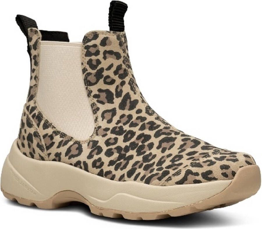 Woden Silje Chelsea Boots Animal