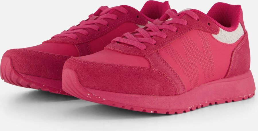 Woden Ronja Fruit Sneakers roze Suede Dames