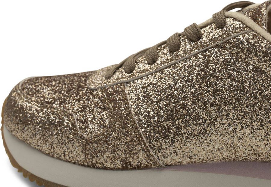 WODEN Lage Sneakers Dames Ydun Icon Glitter Maat: 39 Materiaal: Textiel