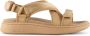 Woden Line Cross Beige dames sandaal - Thumbnail 1