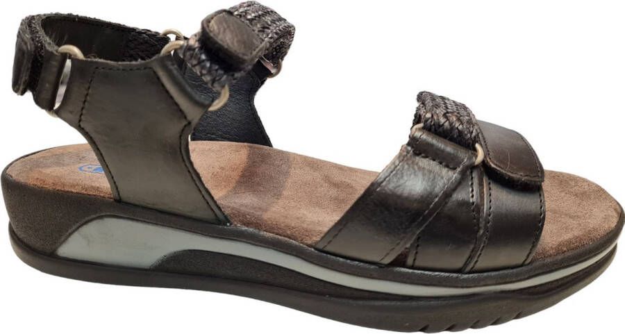 Wolky 0105631 000 Dames Sandalen Zwart