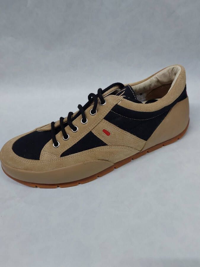 Wolky 225 veterschoenen zwart beige