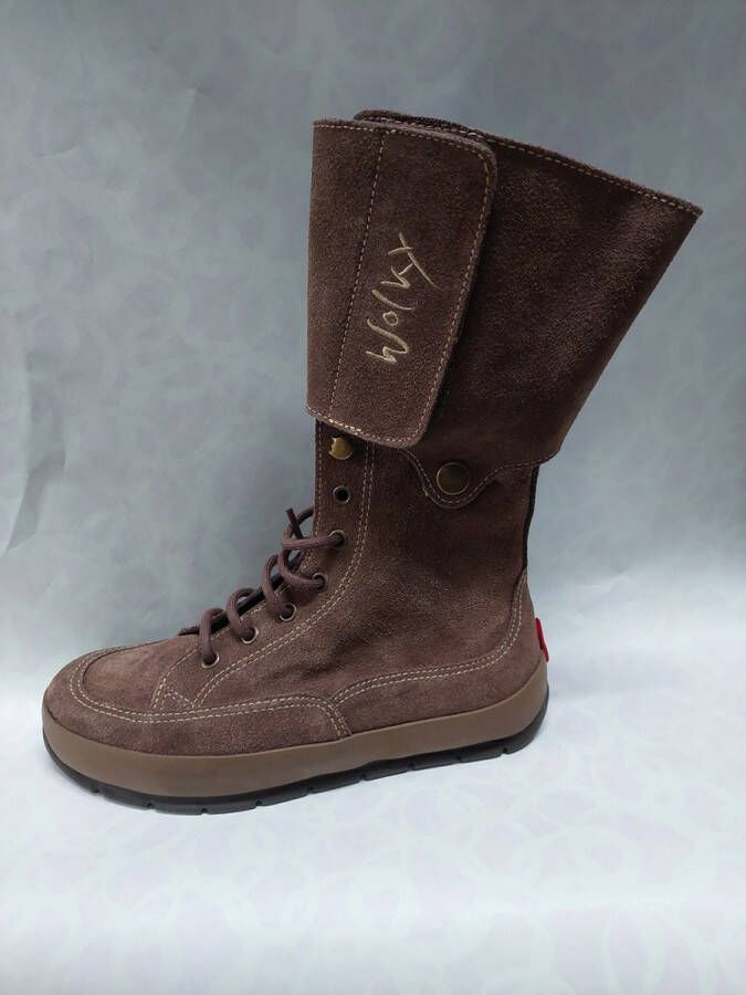 Wolky 230 halfhoge veterboots bruin