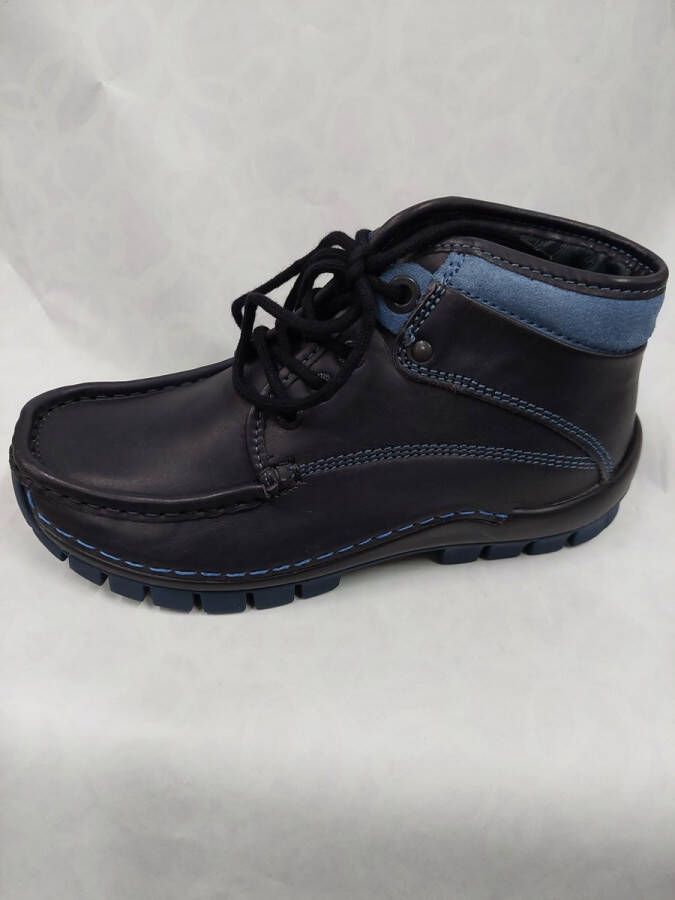 Wolky 4728 Cross Winter veterboots donkerblauw