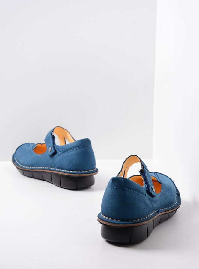 Wolky Bandschoenen Cordoba atlantisch blauw nubuck - Foto 1