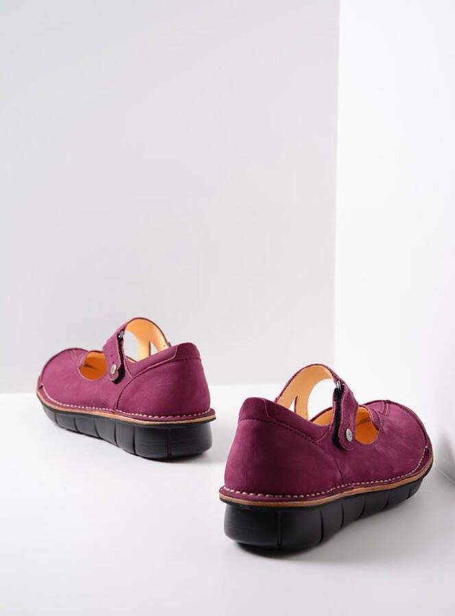 Wolky Bandschoenen Cordoba fuchsia nubuck