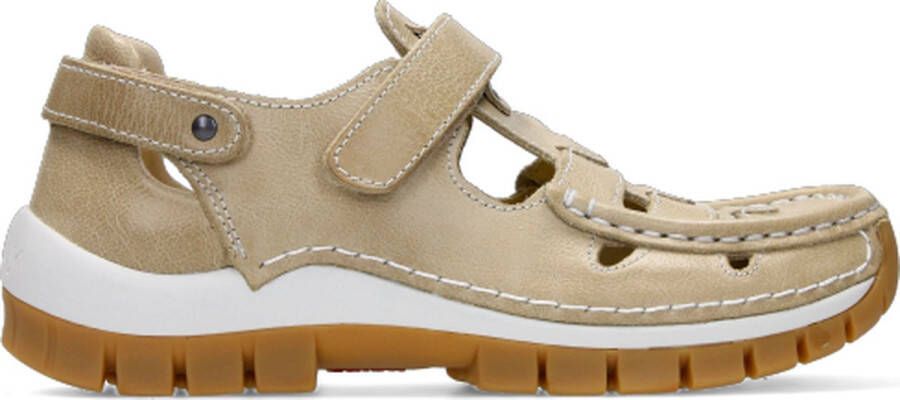 Wolky Comfortschoenen Move beige leer