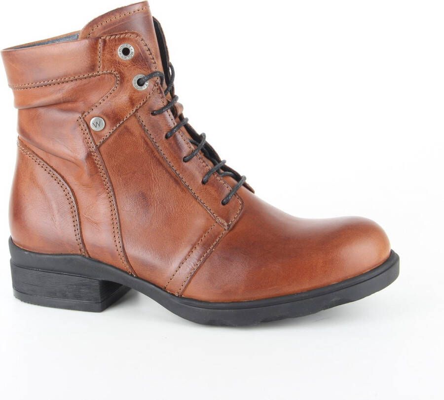 Wolky Biker boots Center cognac leer