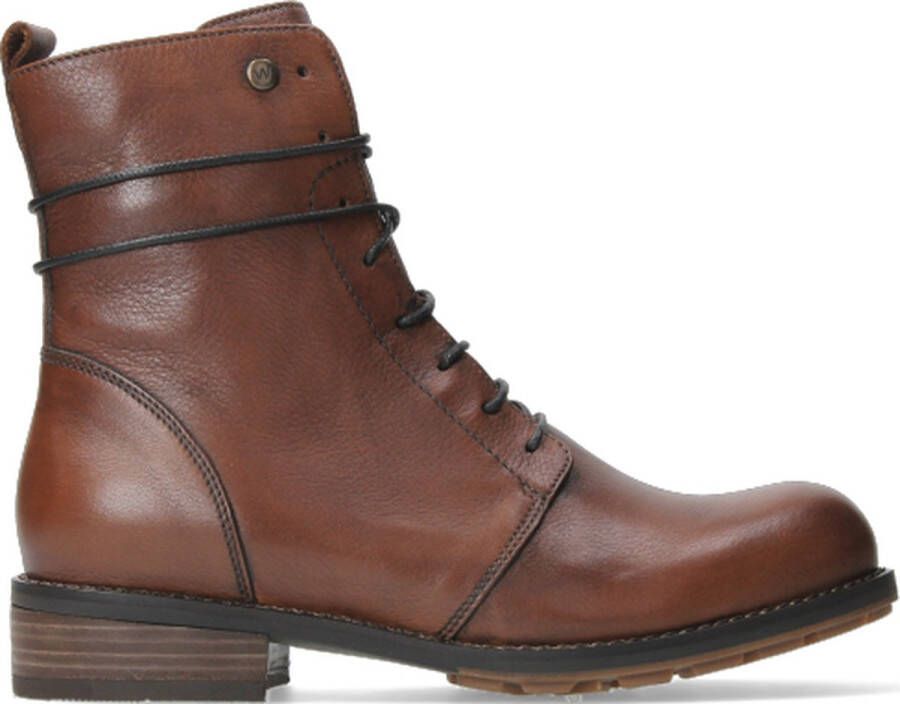 Wolky Enkellaarsjes en boots Murray XW cognac leer