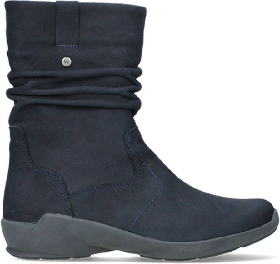 Wolky Comfortschoenen Luna blauw nubuck