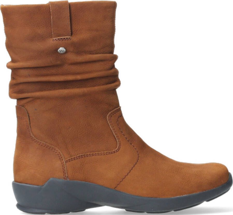 Wolky Comfortschoenen Luna cognac nubuck