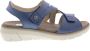 Wolky Dames Sandalen Ikaria Magia Pearl Blue 04106 Blauw - Thumbnail 1