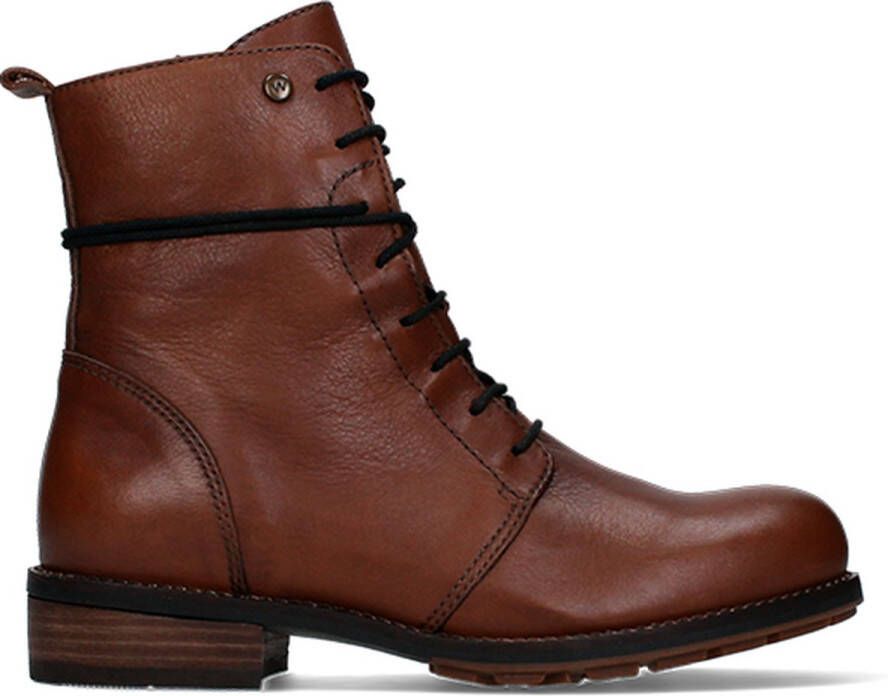 Wolky Enkellaarsjes en boots Murray XW cognac leer