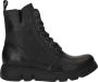 Wolky Hope XW Softy Wax Veterboots Dames Zwart - Thumbnail 1