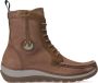 Wolky Hoge veterschoenen Ocean donker taupe nubuck - Thumbnail 2