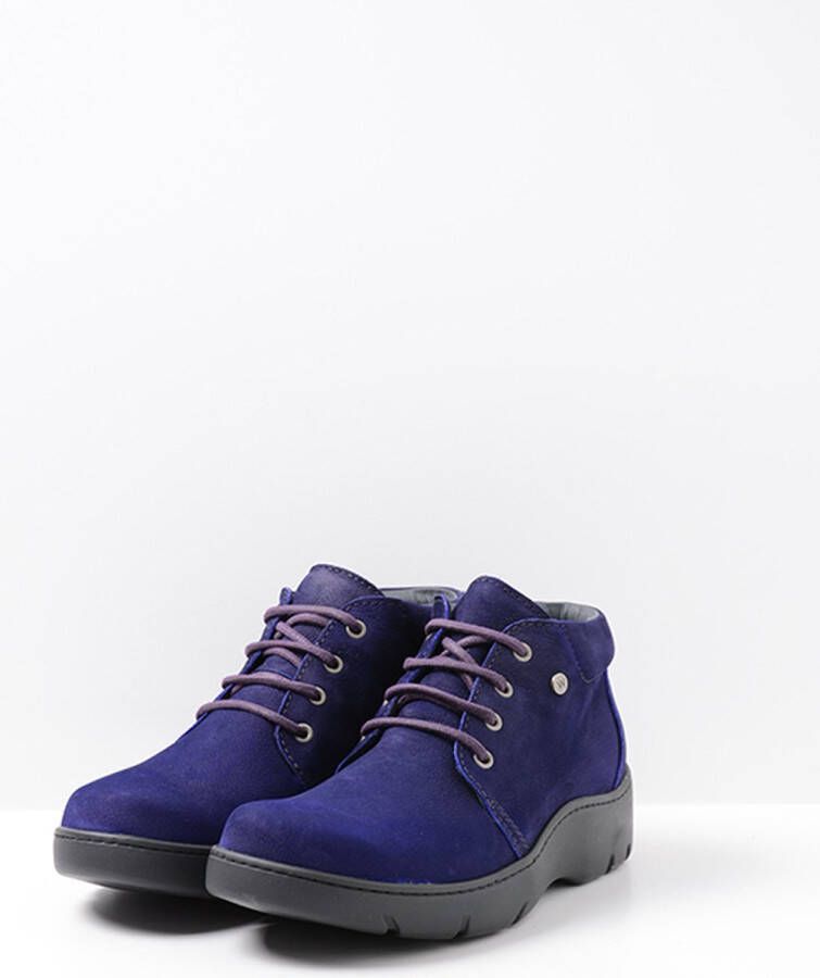 Wolky Hoge veterschoenen Tarda XW-WR paars nubuck