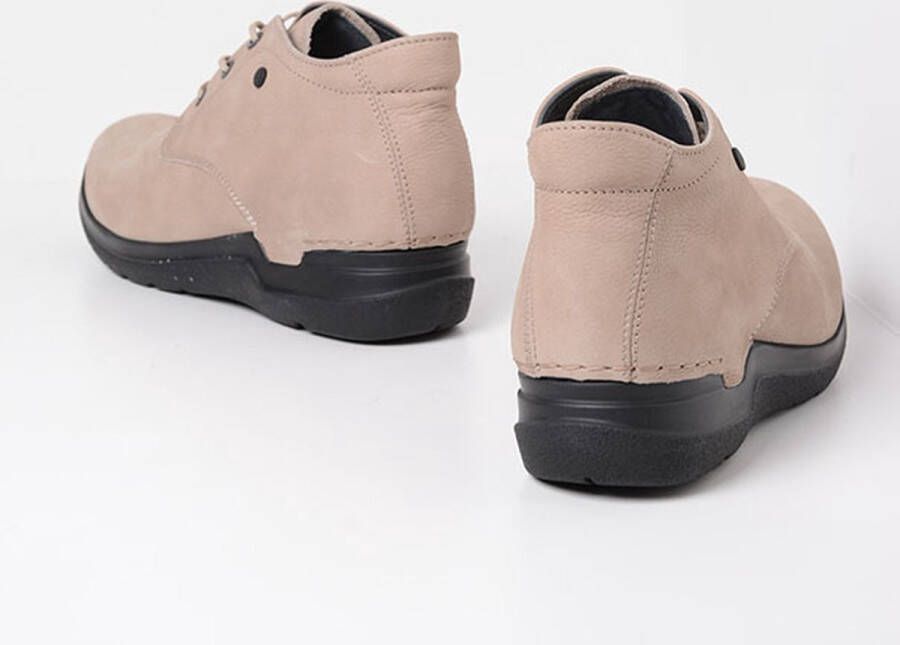 Wolky Hoge veterschoenen Truth HV safari nubuck