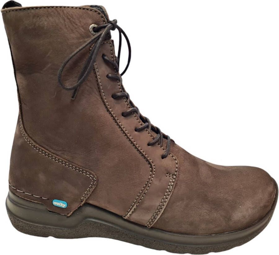 Wolky Hoge veterschoenen Viper HV asfalt nubuck