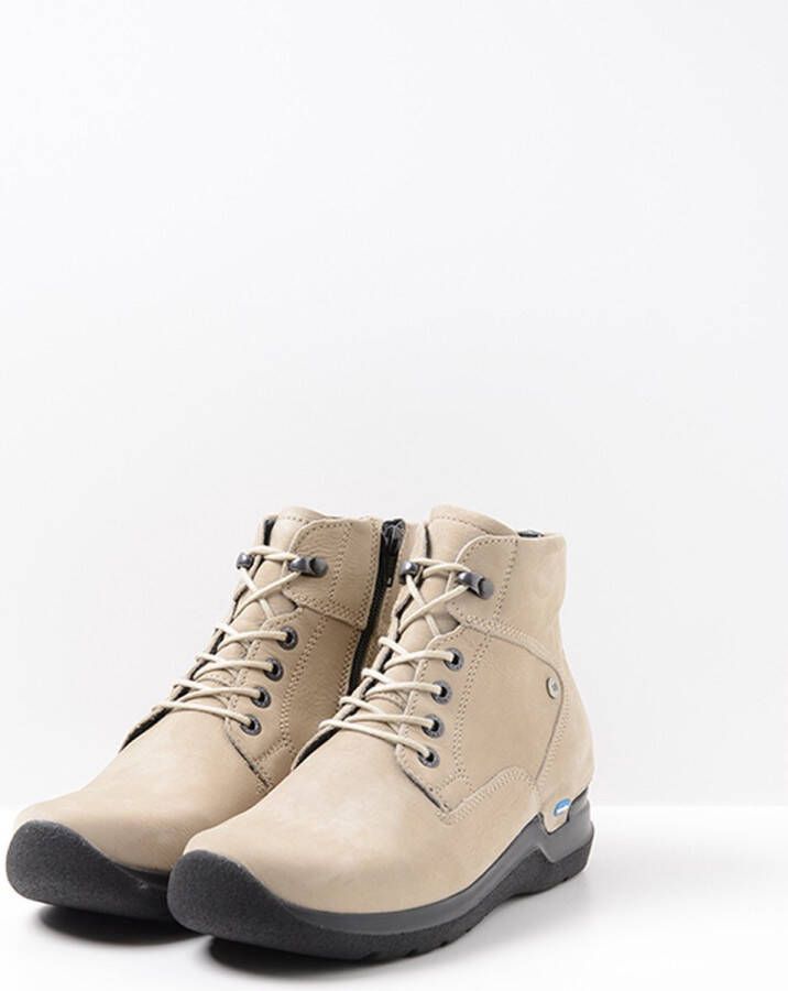 Wolky Hoge veterschoenen Whynot HV safari nubuck