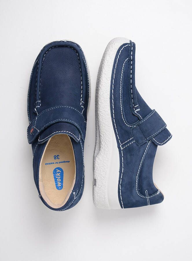 Wolky Comfortschoenen Roll Strap denim nubuck