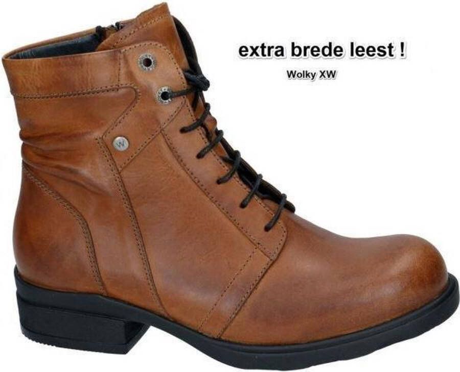 Wolky Veterschoenen Center XW cognac leder