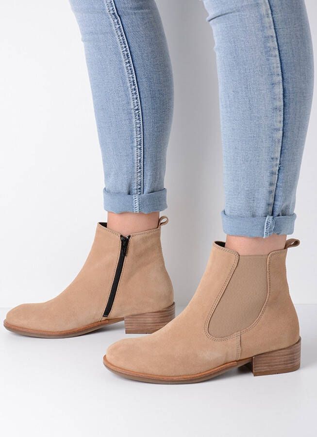 Wolky Laarzen Masala nude suede