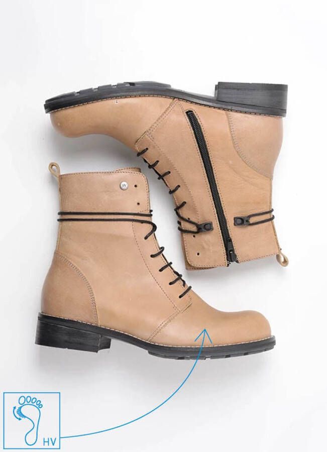 Wolky Biker boots Murray HV safari nubuck