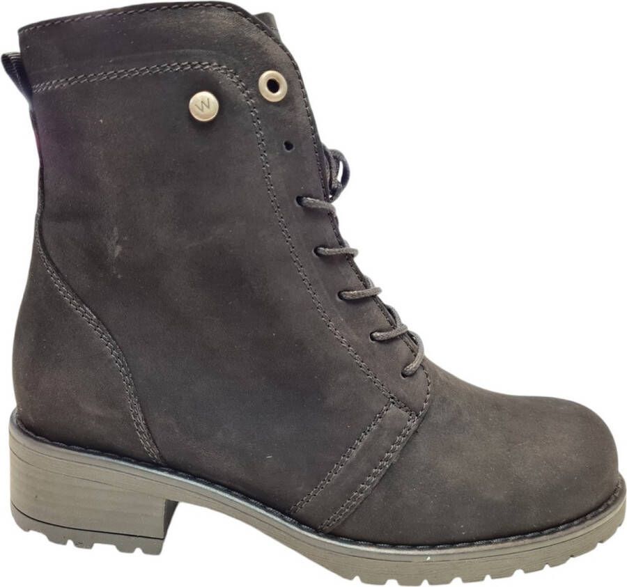 Wolky Laarzen Quinta FF 0247510 000 Dames Veterschoenen Zwart