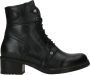 Wolky Rode Herten Veterboot voor Dames Black Dames - Thumbnail 1