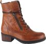 Wolky Hoge veterschoenen Rimbley cognac leer - Thumbnail 3