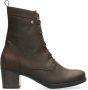 Wolky Biker boots Sarah donkerbruin nubuck - Thumbnail 1