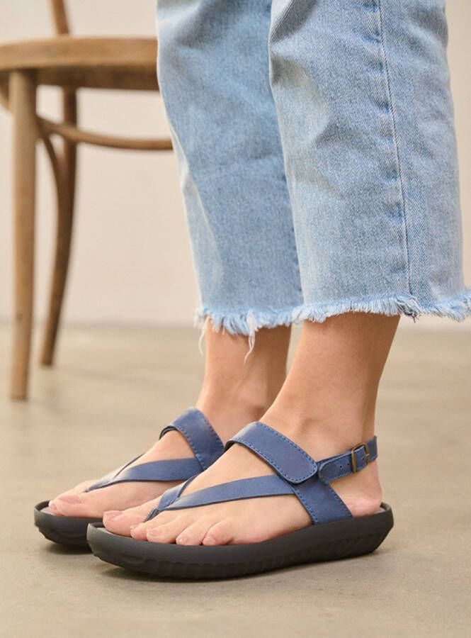 Wolky Sandalen Cebu jeans leer