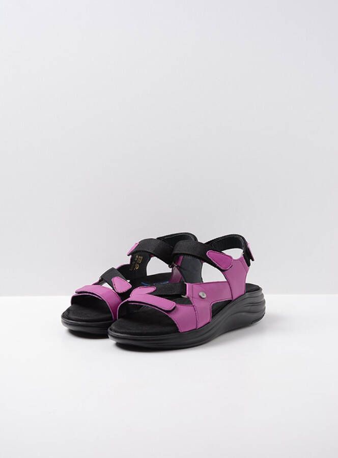 Wolky Sandalen Cirro fuchsia leer