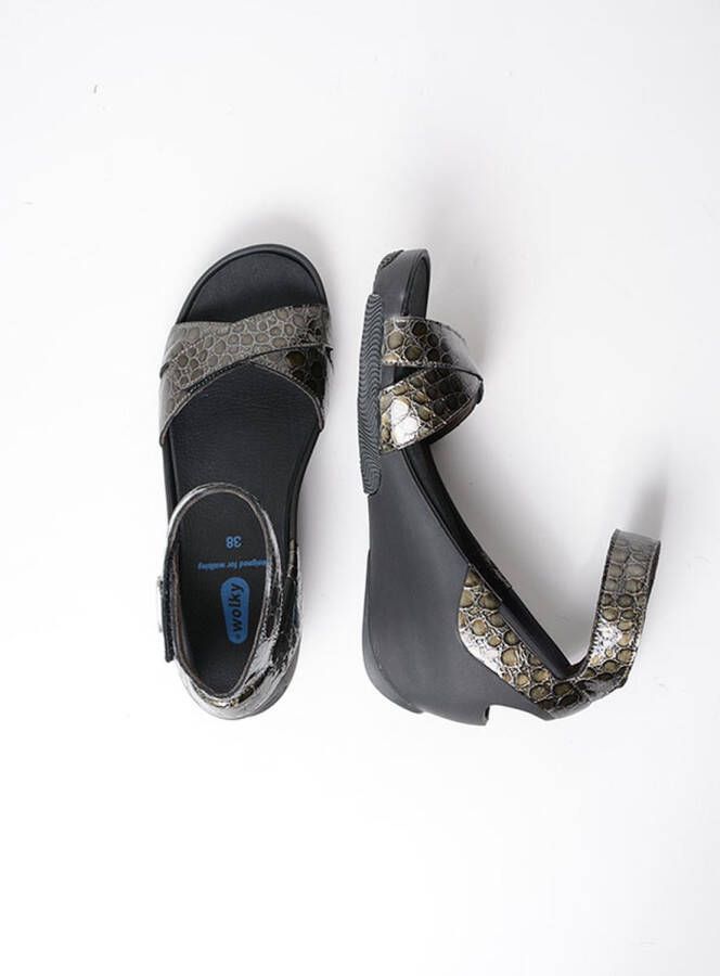 Wolky 00377661 Era Lagrima patent Sandalen