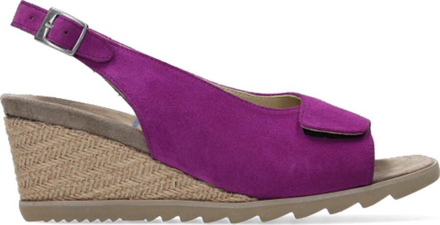 Wolky Sandalen Murcia fuchsia suede