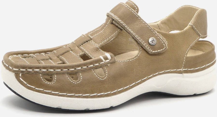 Wolky Comfortschoenen Rolling Sun beige leer