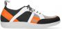 Wolky Shoe > Outlet > Veterschoenen Base antraciet oranje kunststof - Thumbnail 1