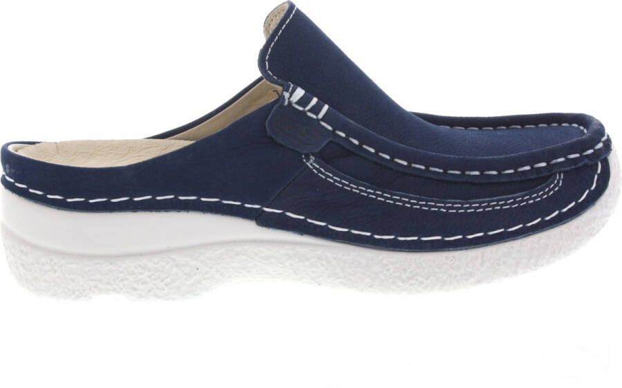 Wolky Comfortschoenen Roll Slide denim nubuck