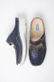 Wolky Comfortschoenen Roll Slipper blauw letter nubuck - Thumbnail 3